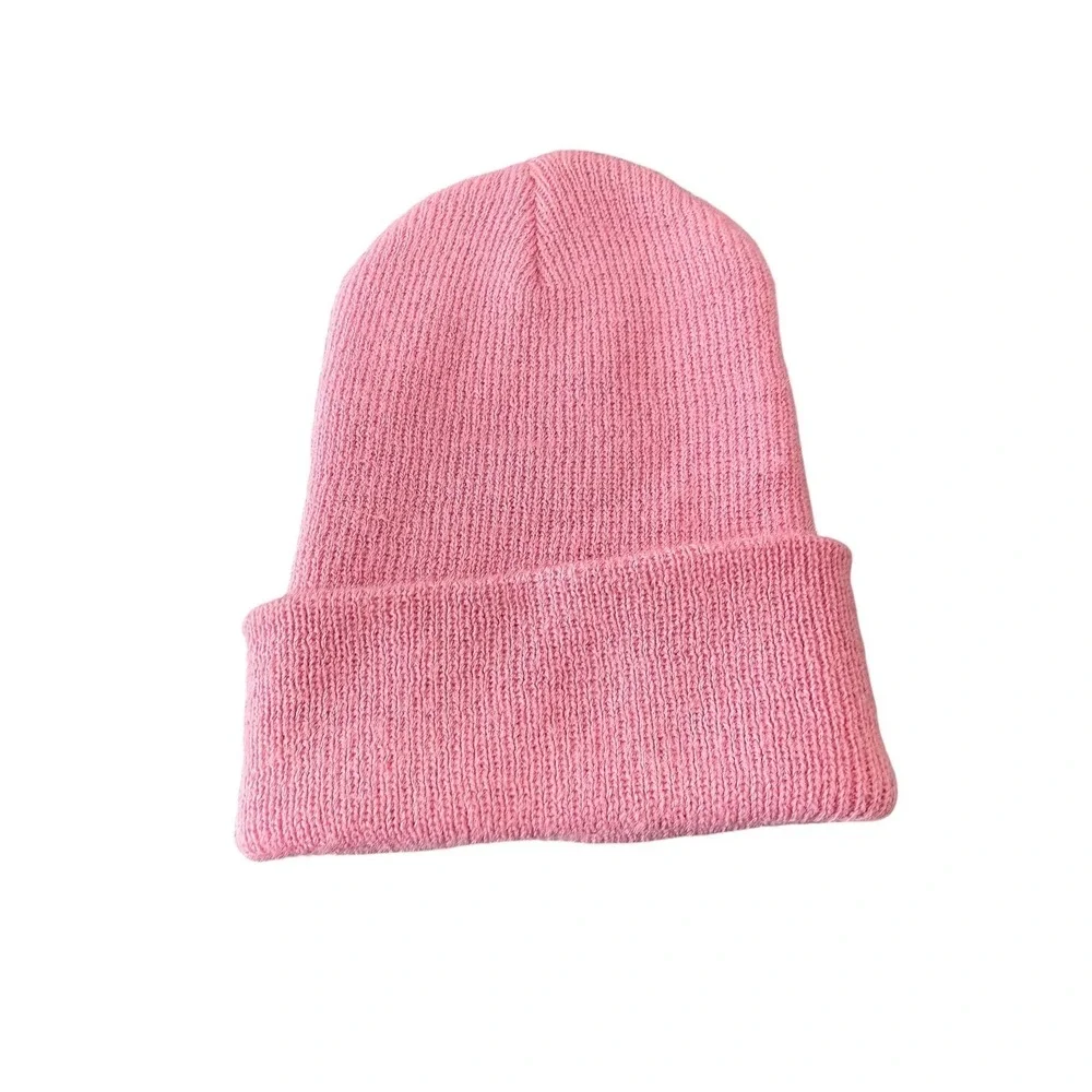 Carhartt Toddler Pink Acrylic Rib-Knit Beanie Hat CB8905 P182‎ Made in USA